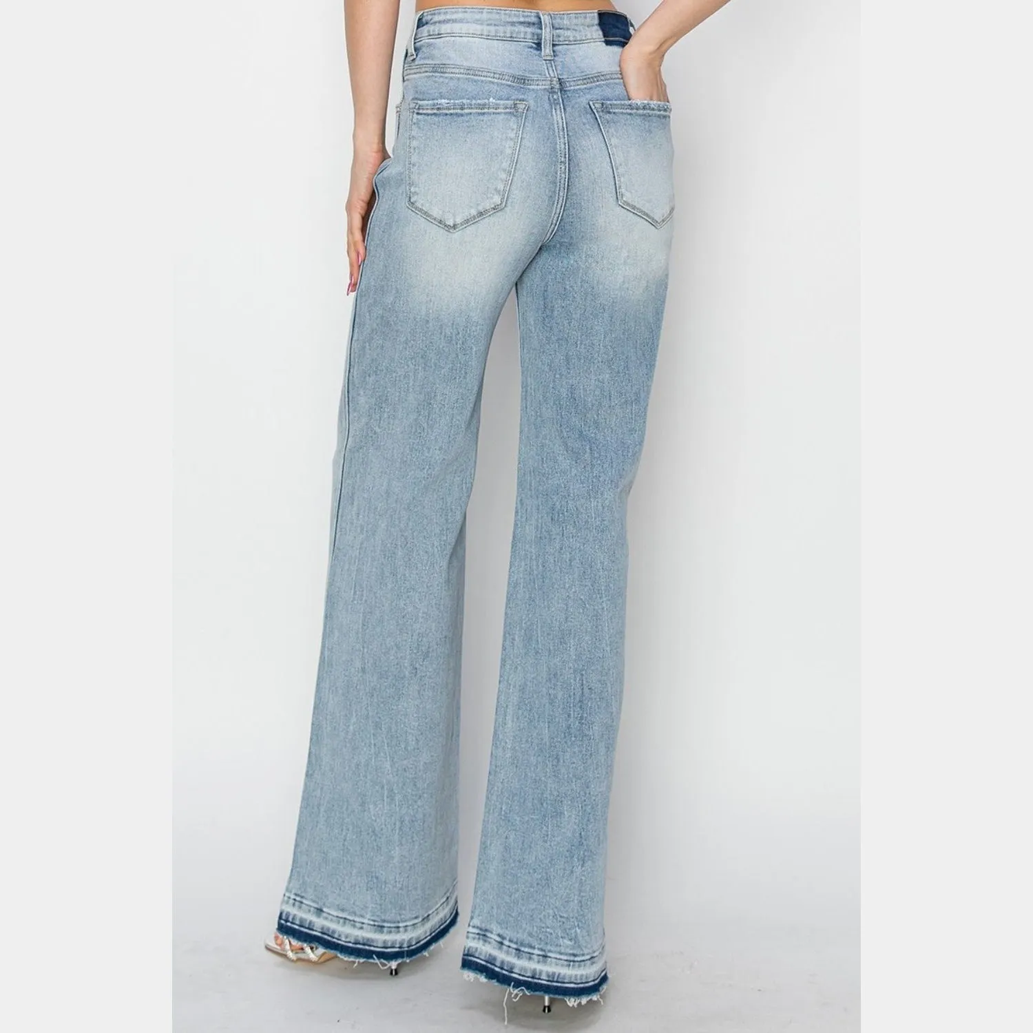 Divine High Rise Wide Leg Jeans