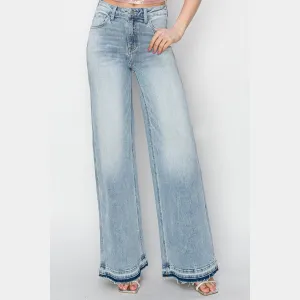 Divine High Rise Wide Leg Jeans